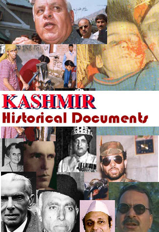 Kashmir: Historical Documents